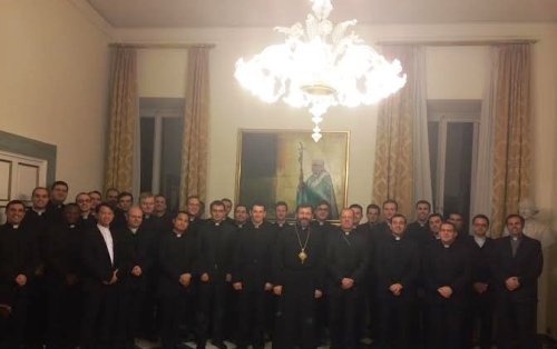 Патріарх Святослав відвідав дипломатичну академію Ватикану.(ФОТО) Патріарх Святослав відвідав дипломатичну академію Ватикану.(ФОТО)